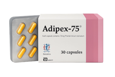 Adipex Phentermine verpakking voorkant