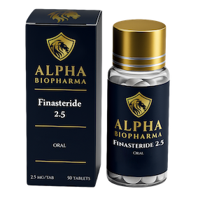 Finasteride van Alpha BioPharma voorkant