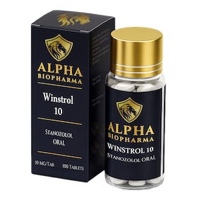 Winstrol Linksvoor Winstrol van Alpha BioPharma voorkant links